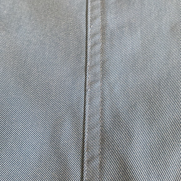 NWT How & Wen Light Blue Chambray A-Line Skirt Size 6 - Picture 7 of 7